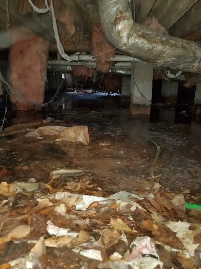 Crawl space flood assessment for Leak Detection & Repair in San Pablo